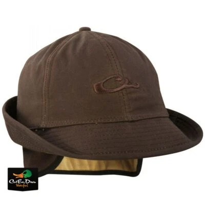 NEW DRAKE WATERFOWL SYSTEMS WAXED COTTON CANVAS JONES HAT