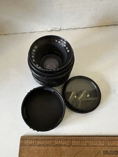 Vintage USSR Lens Vega 12B 2,8/150 2.8 150mm with Caps for Kiev Medium Format