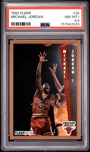 Jordan 1992 Fleer Jordan #32