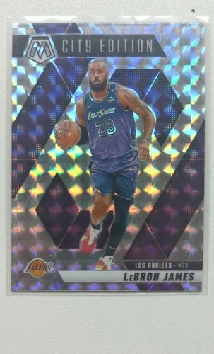 2024-25 Panini Mosaic - City Edition LeBron James #286 Mosaic Prizm
