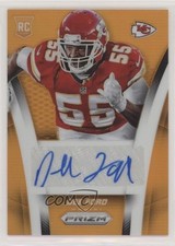 2014 Panini Prizm Rookie Orange Prizm 4/60 Dee Ford #AR-DE Auto r1i