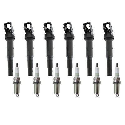 Eldor 6 Ignition Coil NGK G-Power Spark Plugs Kit for E82 E90 E92 E93 E60 E70 L6