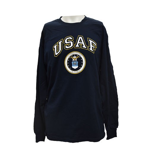 Мужская футболка Delta Pro Weight от Военно-воздушных сил США цвета Военно-морской флот - Средний 2890₽