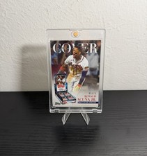 2026 Topps Series 1 Ronald Acuña Jr Cover Athletes /75 #CA-4