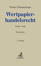 Wertpapierhandelsrecht: WpHG, MAR (Grauer Kom...