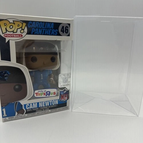 Funko Pop! NFL: Cam Newton (Color Rush)(Toys R’ Us Exclusive) W/ Protector