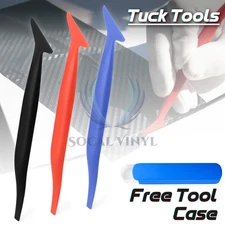 Micro Squeegee 3 Hardness Flexible Tuck Tools Car Window Tint Vinyl Wrapping Kit