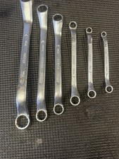 Vintage Sears Offset Metric Box Wrench 6 Piece Set