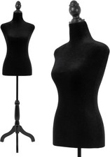 New Mannequin Body Dress Form Torso Female Manikin 50-63 Inch Height Adjustable