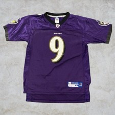 Baltimore Ravens L 14-16 NFL Trikot Kinder Lila Reebok American Football Jersey