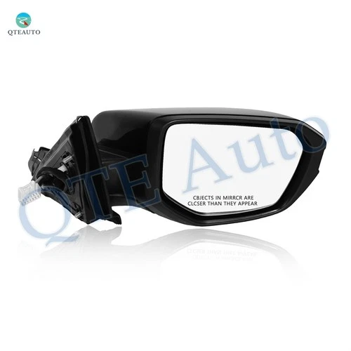 RH Power Heated Paintable Manual Folding View Mirror For 2016-2021 Honda Civic