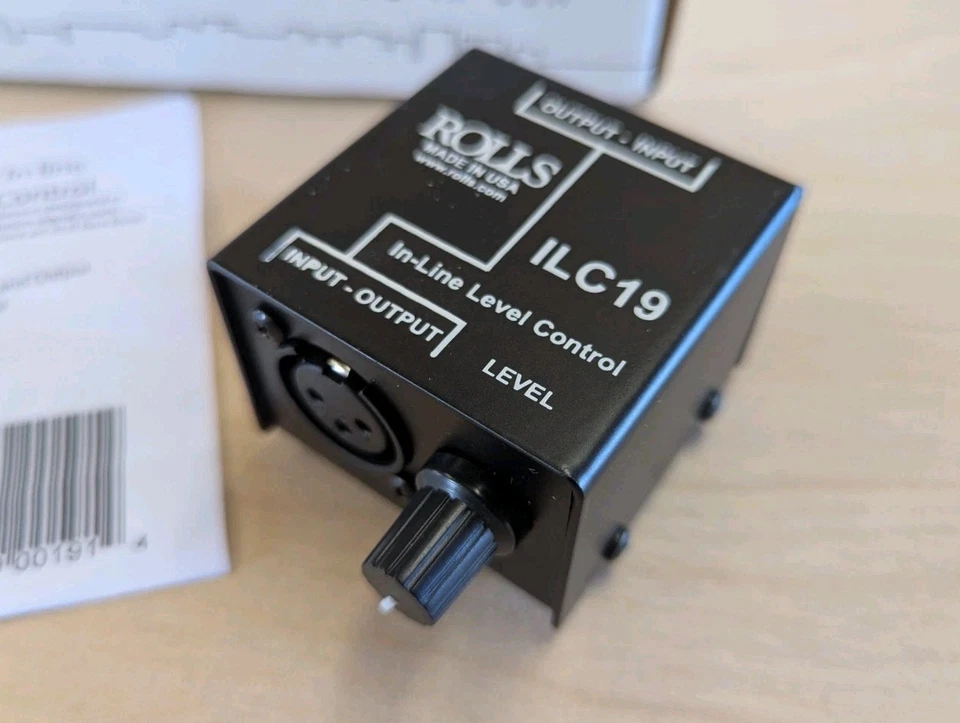 Rolls ILC19 In-line XLR Audio Level Control - Image 2 of 4