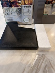 Battle of Olympus NES Box Insert Foam No Manual Tested Authentic