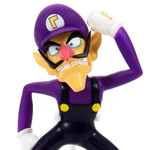 Figurine Waluigi Super Mario idée cadeau idéale pour adulte et enfant fan de jeux