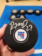 Ryan McDonagh Autographed Signed New York Rangers Puck Steiner Guaranteed Auth.