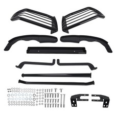 Bumper Brush Grille Guard Push Bar Heavy Duty Steel Bolt-on For Toyota Tacoma
