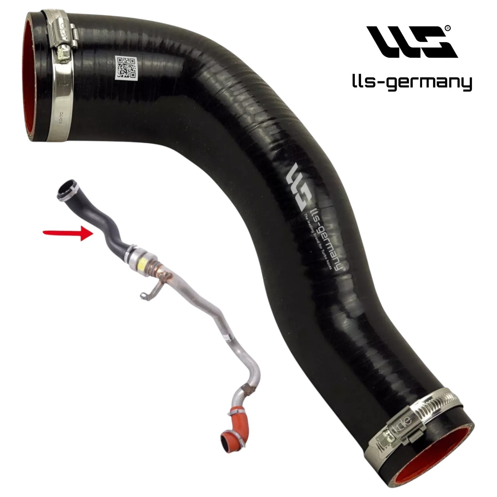 Turbo Hose Intercooler Hose For Range Rover Evoque 2.2 D / 4X4 LR041817