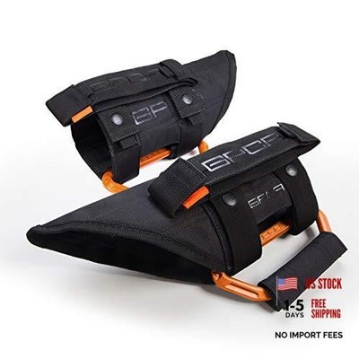 Orange Metal Grab Handles for Jeep Front/Rear Handles 2007-2023