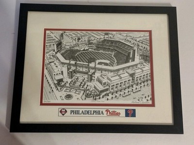 Michael s smith Philadelphia Phillies citizen bank pak ink print