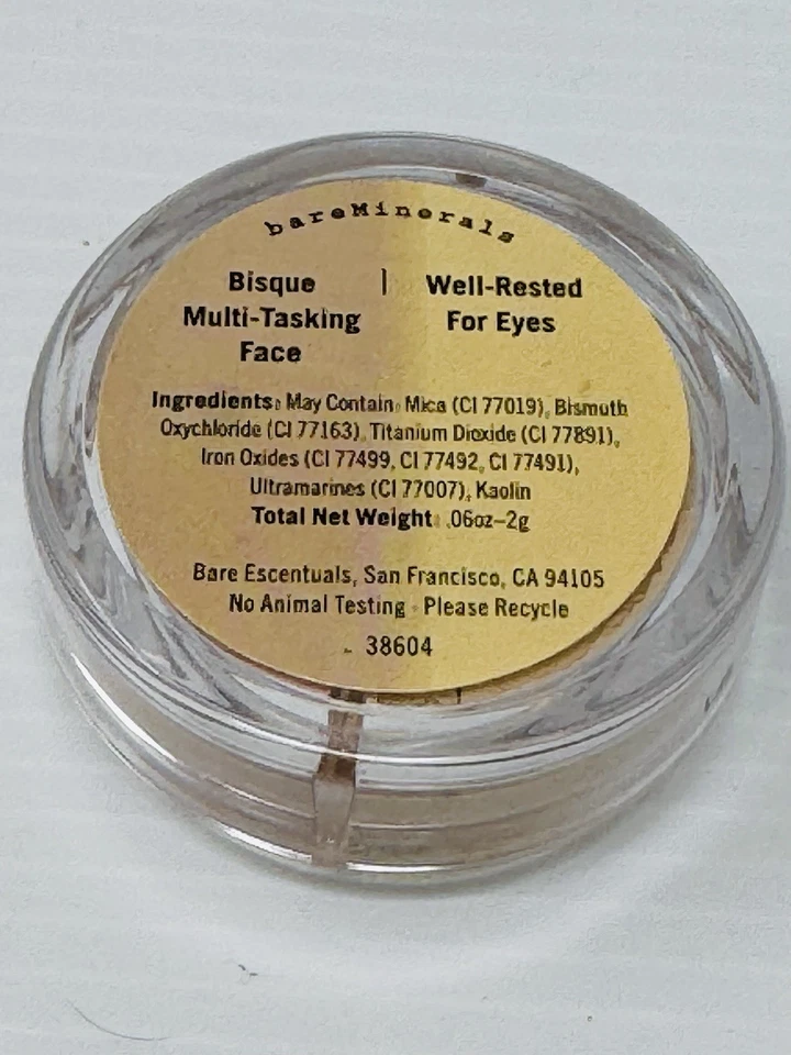 Bare Escentuals Minerals Bisque Multi Tasking Face & Well Rested For Eyes Duo - Image 3 of 3