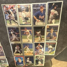 Atlanta Braves Fleer 93 Ultra and Topps 27-Card Lot ’86 ‘88 ‘89 ‘90 ‘91 ‘93