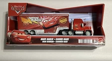 Disney Pixar Cars MACK HAULER ~ Lightning McQueen Rust-Eze #95 ~ NIP