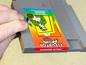 Elevator Action 5 Screw - Nintendo NES Cartridge - Authentic Tested - Game