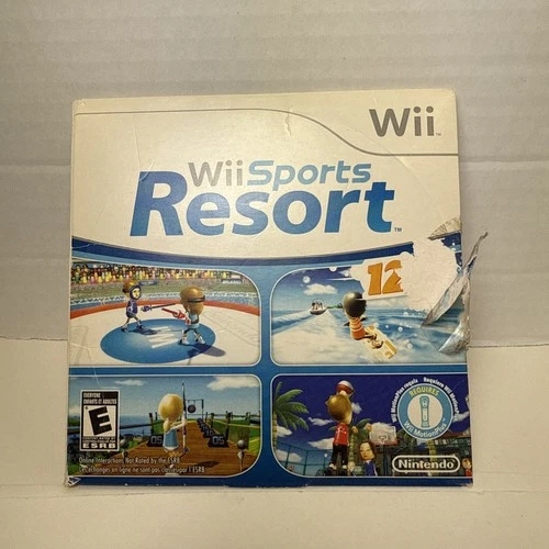 Wii Sports Resort - Nintendo Wii Cardboard Sleeve - No Manual Tested And Works