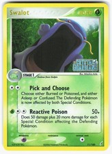 Swalot Reverse Holo Holo Rare EX Crystal Guardians 11/100 NM on eBay