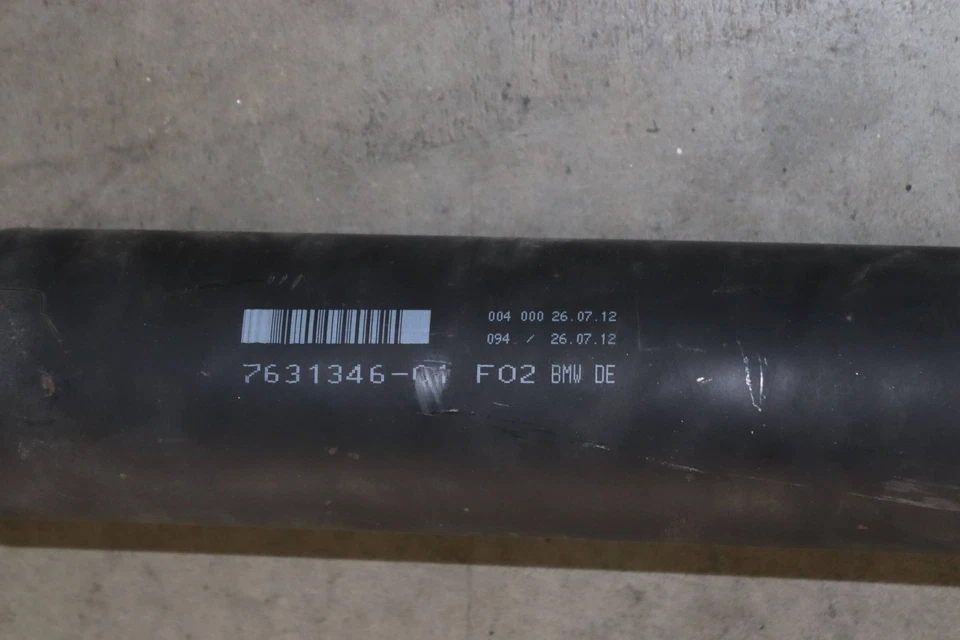 BMW 750LI 2011-2015 4,4 L - eje de transmisión trasero / eje de hélice 7631346 Foto 2 de 4