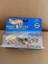 Hot Wheels 1997 Planet Micro Land Speed Record Series 1 Microscape Gold Z2