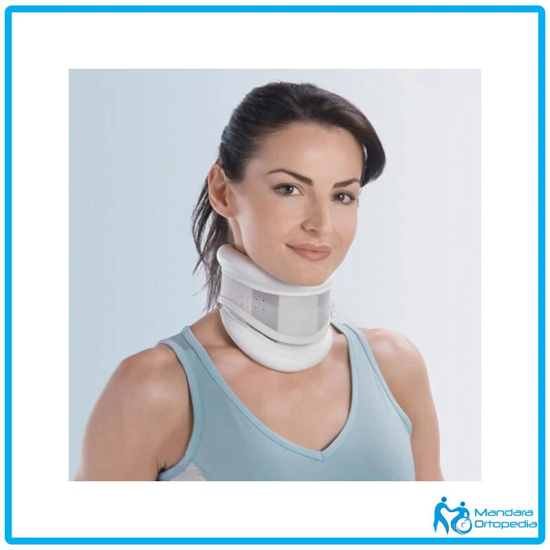 COLLARE CERVICALE RIGIDO SCHANZ IN POLIETILENE FORATO IMBOTTITO FGP PER COLLO