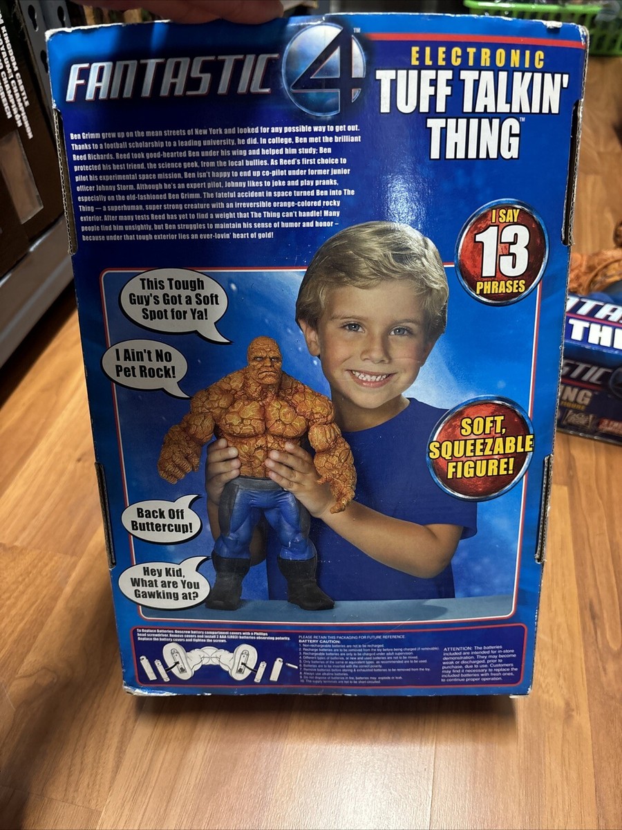 Fantastic 4 Electronic Tuff Talking Thing ToyBiz 2005 for sale