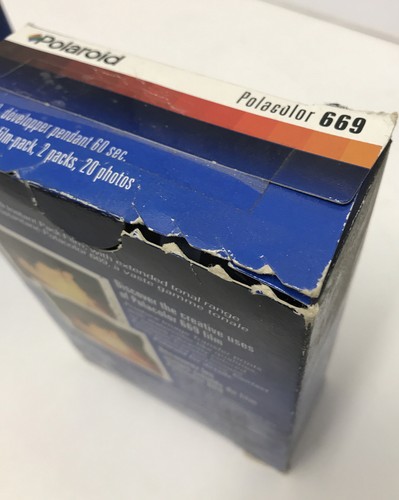 NEW EXPIRED 1999 - Polaroid Polacolor 669 Color Instant Pack Film - 20 Photos - Picture 7 of 10