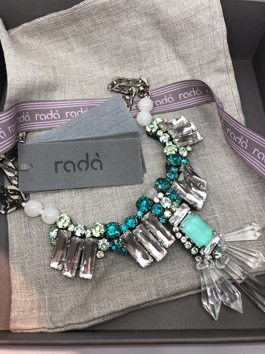 アクセサリー Rada necklace RADA Necklace Jewelry Brand Made in Italy, Swarovski Crystal