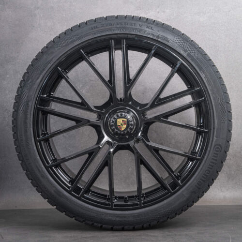 Original Porsche 21 Zoll Panamera 976 Turbo S GTS E-Hybrid Winterräder Neu - Bild 2 von 3
