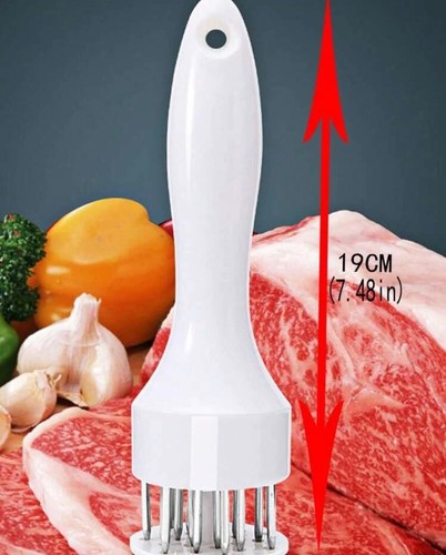 Professional Meat Tenderizer Stainless Steel Needle Cooking Kitchen Tool - Picture 6 of 6