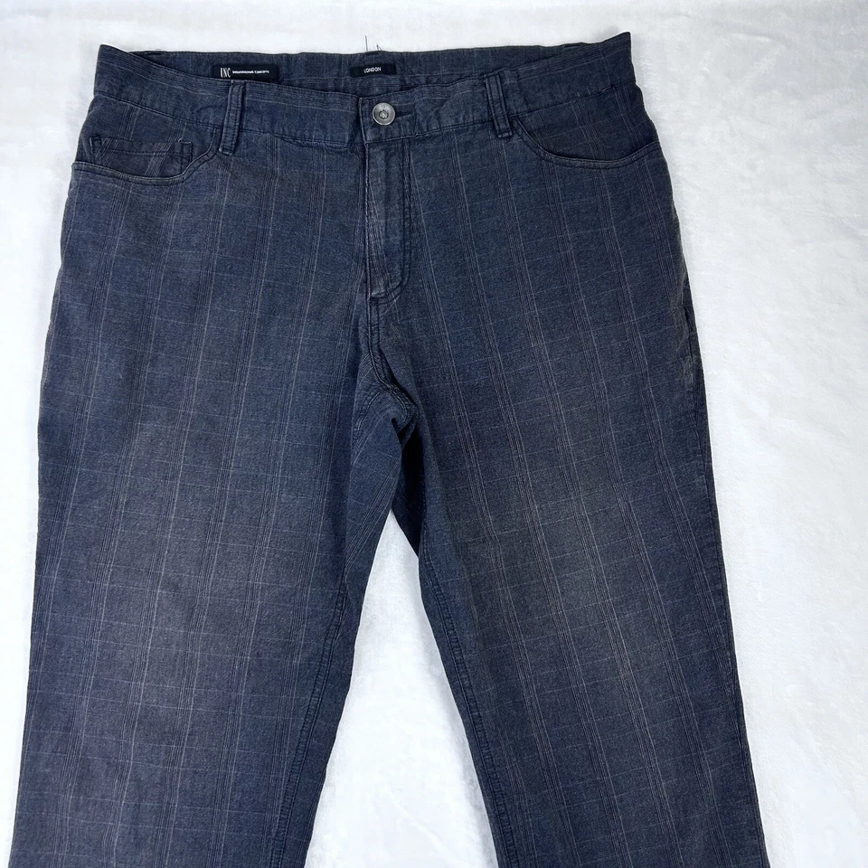 INC Men's London Black Dress Pant Casual Office Trousers  Waist 36 x 32 - Image 2 of 4