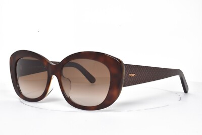 Tod’s 100% authentic sunglasses made in Italy logo tortoise BROWN HAVANA WOMEN\'S Tod main image 4