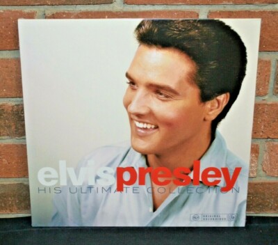 ELVIS PRESLEY - His Ultimate Collection, Sony Import BLACK VINYL LP New & Sealed