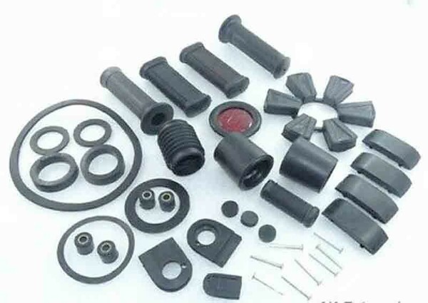 Jawa CZ Perak 250 350 353 Schwarz Komplett Karosserie Wartungs-Set Gummi-image