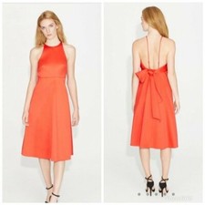 Gorgeous Red Strappy Halston Heritage Mini Dress