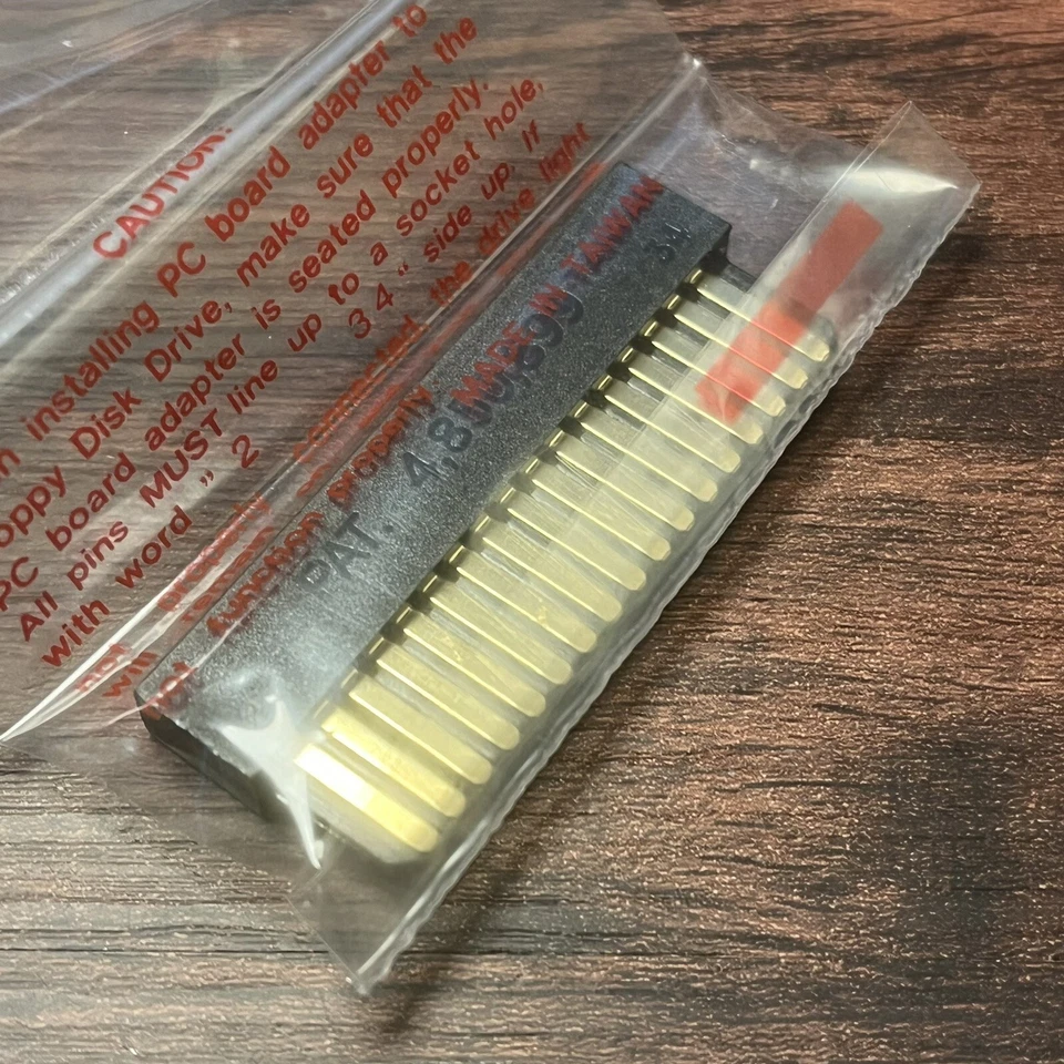 3.5 To 5.25 Floppy Drive Adapter Beige W/34P To Edge Adapt NO DRIVE INCLUDED - Image 3 of 4