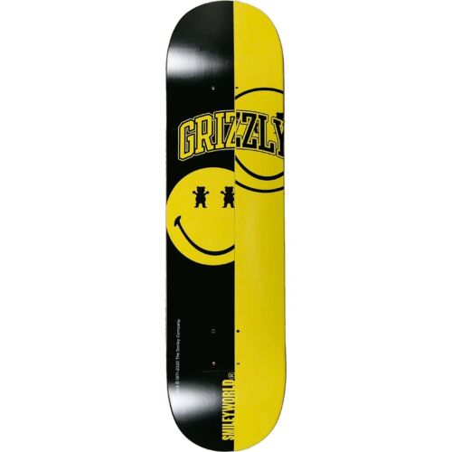Grizzly School Of Happiness Skateboard Deck 8" - Picture 1 of 2