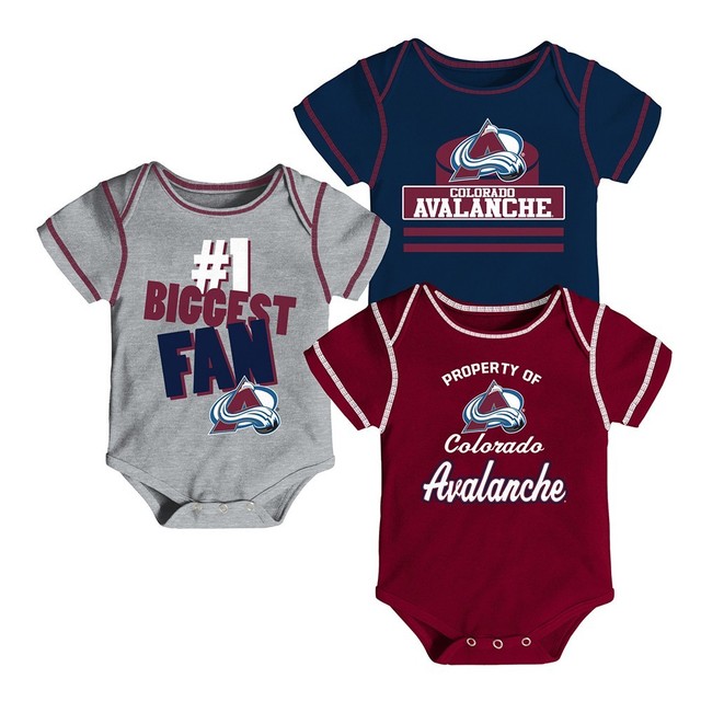 NWOT Colorado Avalanche Boys Baby Bodysuit Creeper Onesie Gerber Romper (18M) eBay