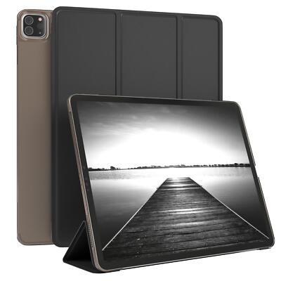 Für Apple iPad Pro 12,9'' 2022 2021 2020 2018 Schutzhülle Abdeckung Smart Schwarz