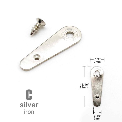 50/100pcs Picture Photo Frame Backboard Turnbutton Turn Button Fix Clip