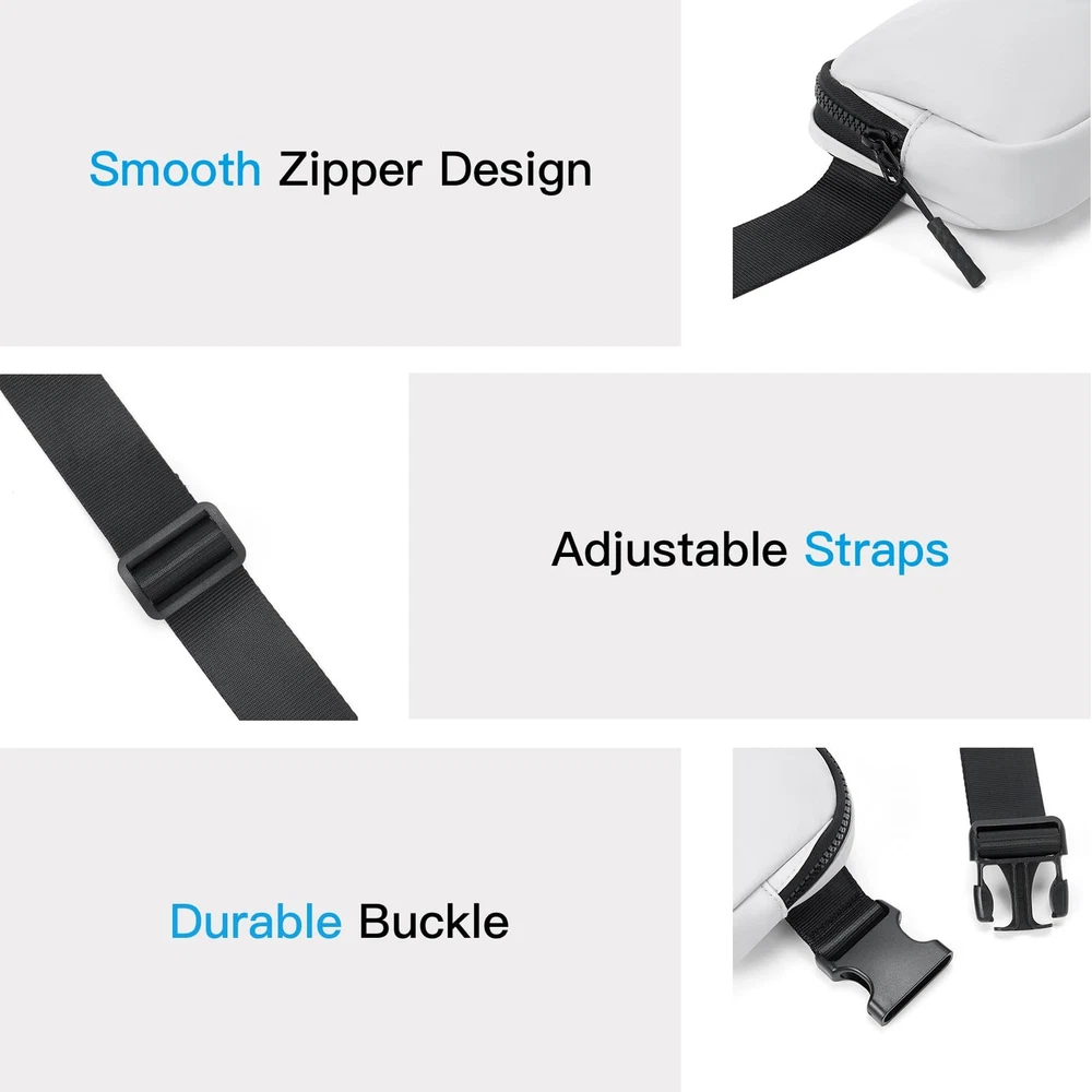 Belt Bag for Women Men Fashionable Crossbody Fanny Pack for Women Trendy Wais...