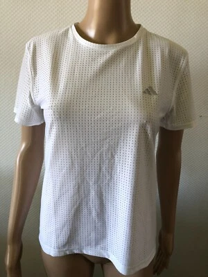 ✨ ADIDAS Damen Running FAST TEE T-Shirt HM4319 weiß Gr. S  NEU - Bild 1 von 4