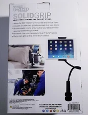 Aduro Solid-Grip Adjustable Universal Tablet iPad Stand Holder for Desk & Shelf 